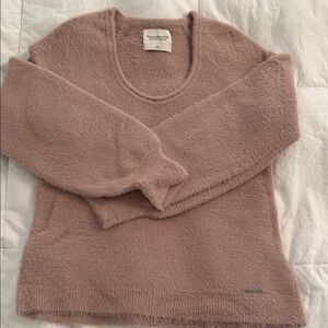 Abercrombie & Fitch Soft Mauve Sweater